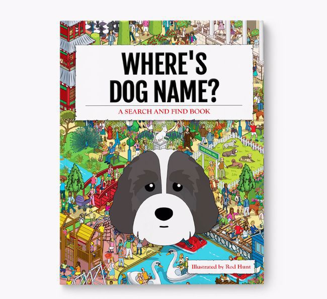 Personalized Where's {dogsName} Book